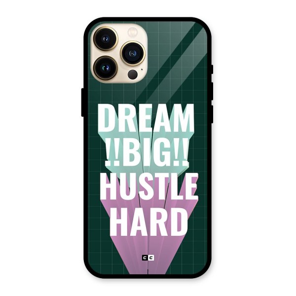 Dream Bigger Glass Back Case for iPhone 13 Pro Max