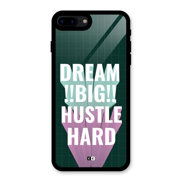 Dream Bigger Glass Back Case for iPhone 7 Plus