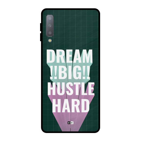 Dream Bigger Metal Back Case for Galaxy A7 (2018)