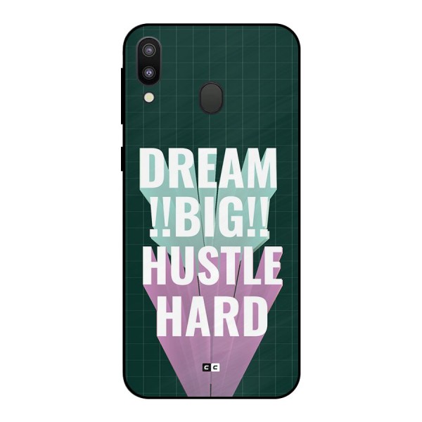 Dream Bigger Metal Back Case for Galaxy M20