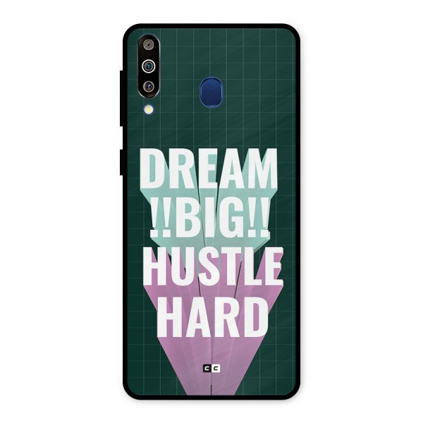 Dream Bigger Metal Back Case for Galaxy M30