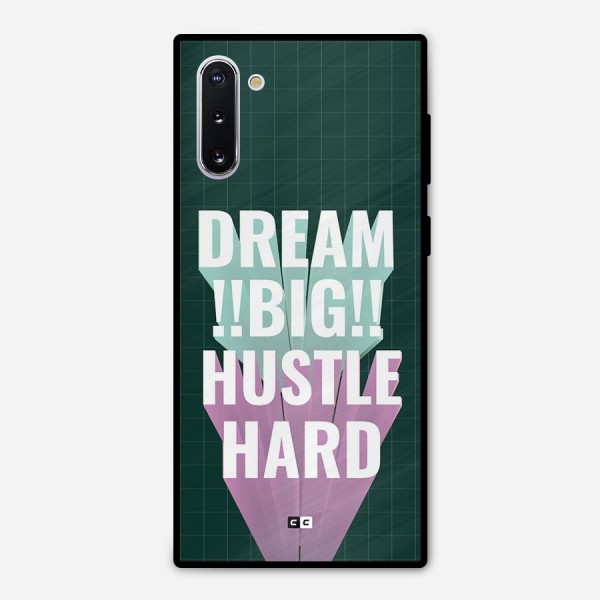 Dream Bigger Metal Back Case for Galaxy Note 10