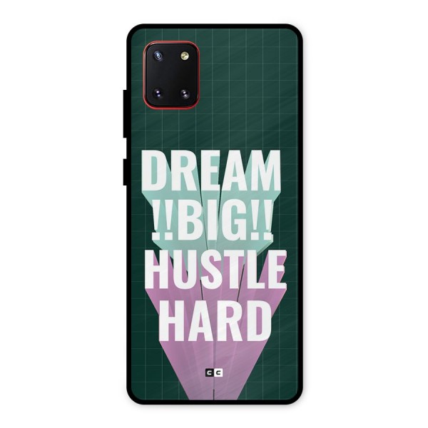 Dream Bigger Metal Back Case for Galaxy Note 10 Lite