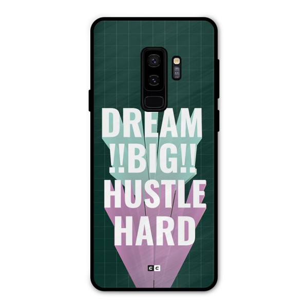 Dream Bigger Metal Back Case for Galaxy S9 Plus