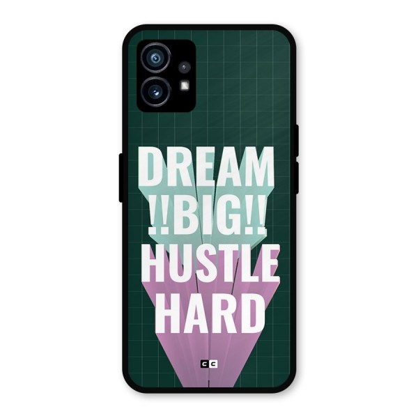 Dream Bigger Metal Back Case for Nothing Phone 1