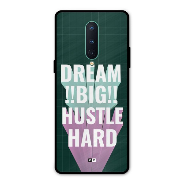 Dream Bigger Metal Back Case for OnePlus 8