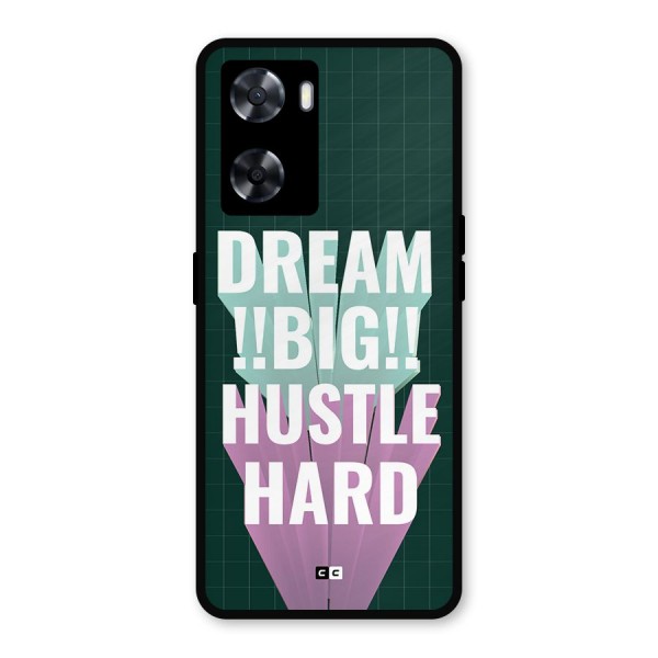 Dream Bigger Metal Back Case for Oppo A77