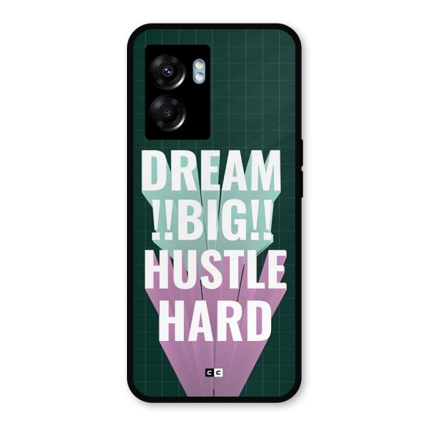 Dream Bigger Metal Back Case for Oppo K10 (5G)