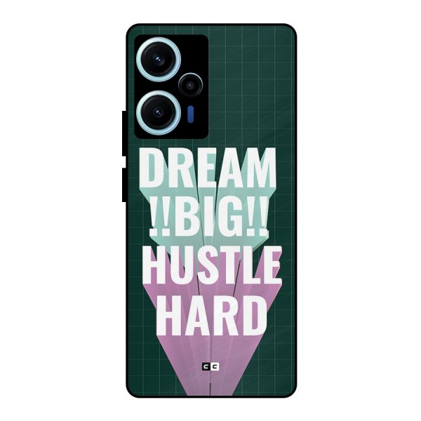 Dream Bigger Metal Back Case for Poco F5