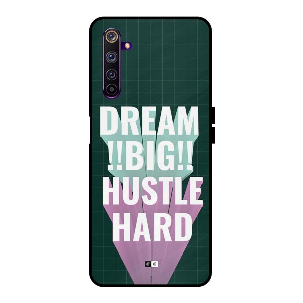 Dream Bigger Metal Back Case for Realme 6 Pro