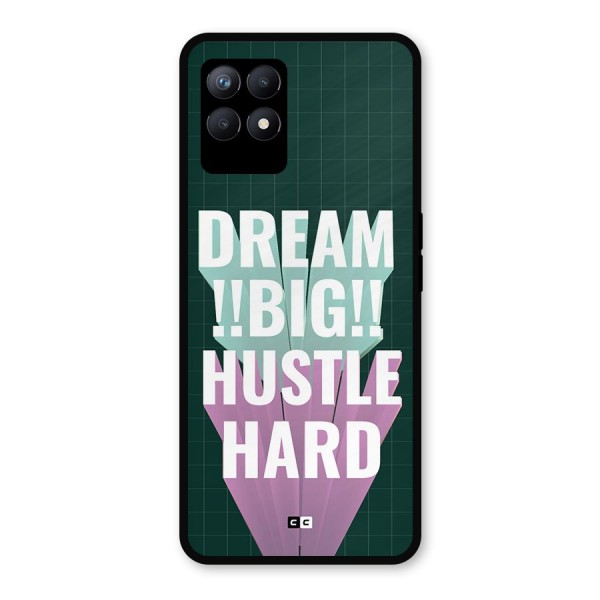 Dream Bigger Metal Back Case for Realme 8i