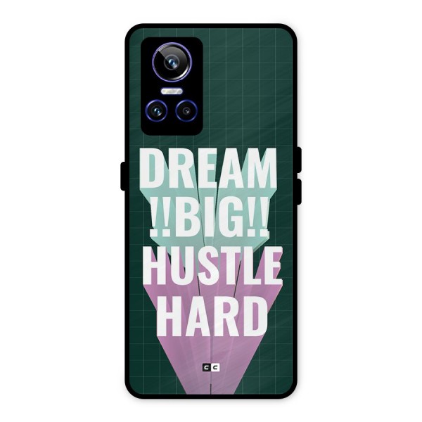 Dream Bigger Metal Back Case for Realme GT Neo 3