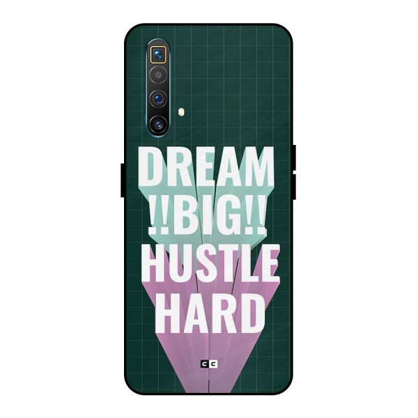 Dream Bigger Metal Back Case for Realme X3 SuperZoom