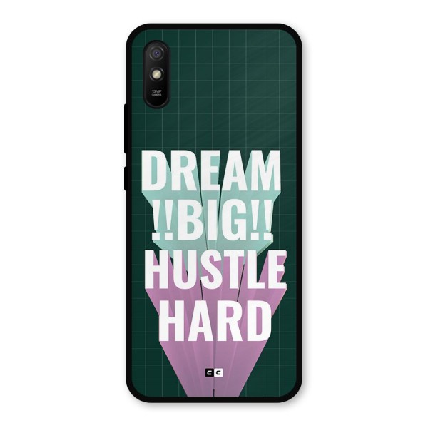 Dream Bigger Metal Back Case for Redmi 9i