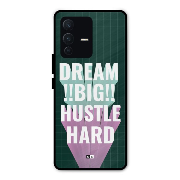 Dream Bigger Metal Back Case for Vivo V23 Pro