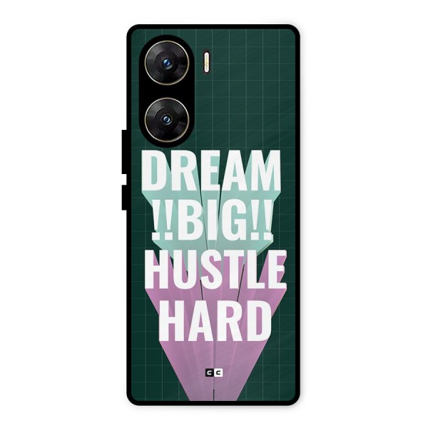 Dream Bigger Metal Back Case for Vivo V29e