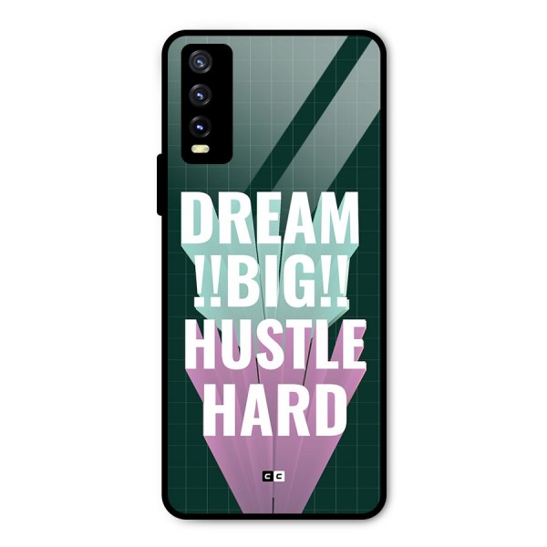 Dream Bigger Metal Back Case for Vivo Y20 2021