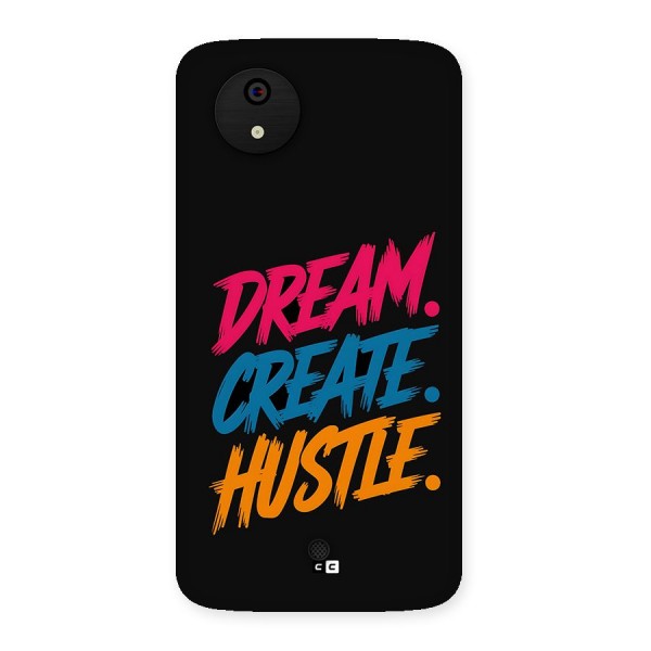 Dream Create Hustle Back Case for Canvas A1  AQ4501
