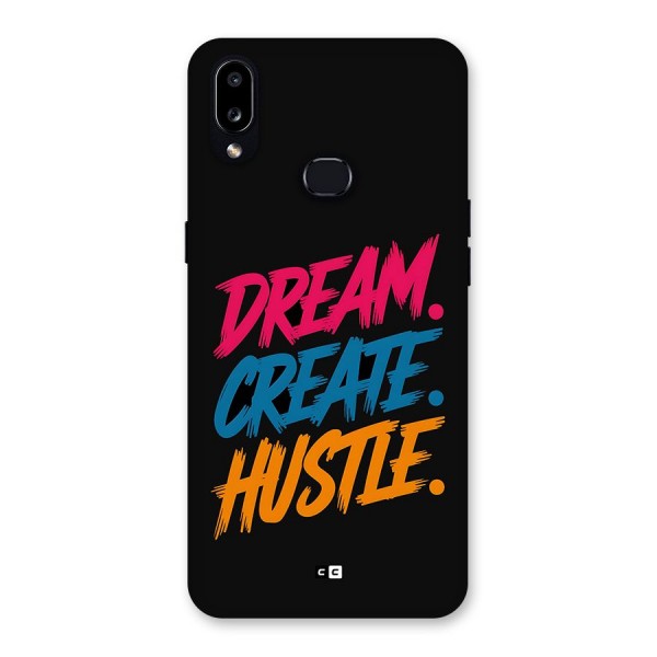 Dream Create Hustle Back Case for Galaxy A10s