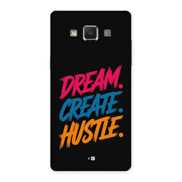 Dream Create Hustle Back Case for Galaxy A5