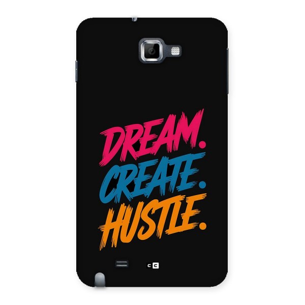 Dream Create Hustle Back Case for Galaxy Note