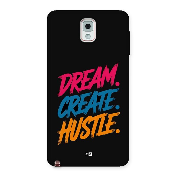 Dream Create Hustle Back Case for Galaxy Note 3