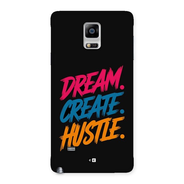 Dream Create Hustle Back Case for Galaxy Note 4