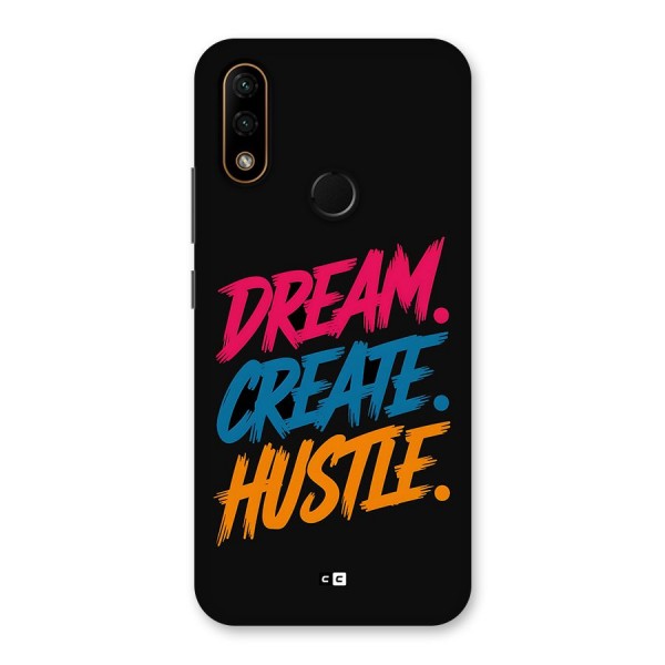 Dream Create Hustle Back Case for Lenovo A6 Note