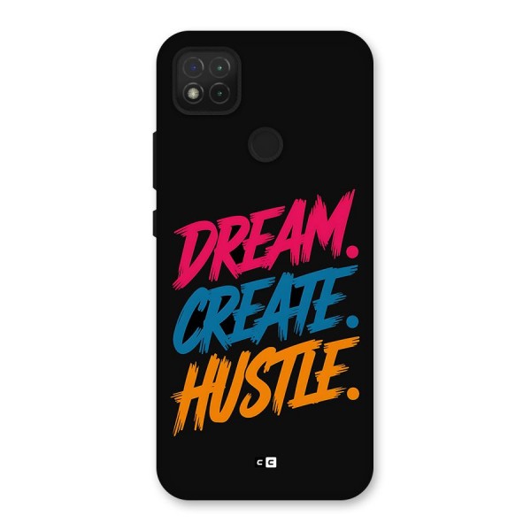 Dream Create Hustle Back Case for Redmi 9 Activ
