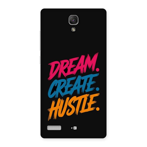 Dream Create Hustle Back Case for Redmi Note