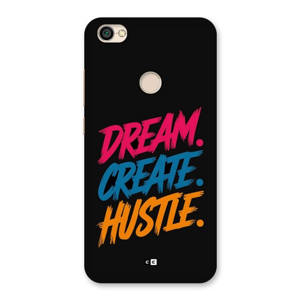 Dream Create Hustle Back Case for Redmi Y1 2017