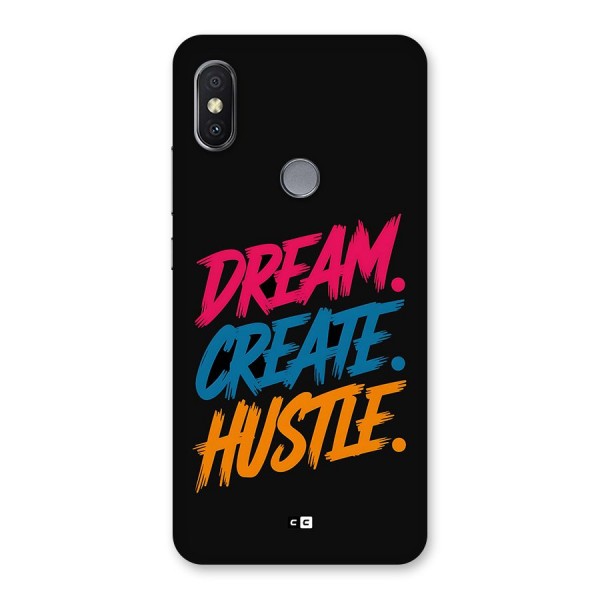 Dream Create Hustle Back Case for Redmi Y2