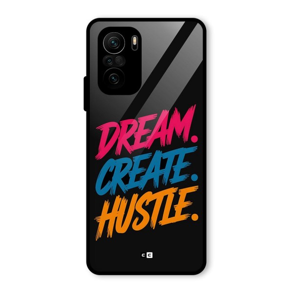 Dream Create Hustle Glass Back Case for Mi 11X Pro