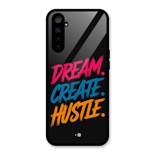 Dream Create Hustle Glass Back Case for Realme 6