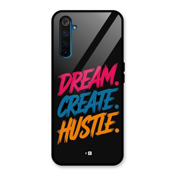 Dream Create Hustle Glass Back Case for Realme 6 Pro