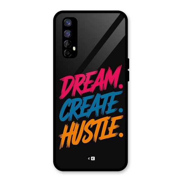 Dream Create Hustle Glass Back Case for Realme 7