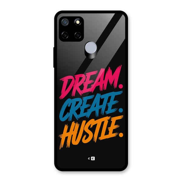 Dream Create Hustle Glass Back Case for Realme C12