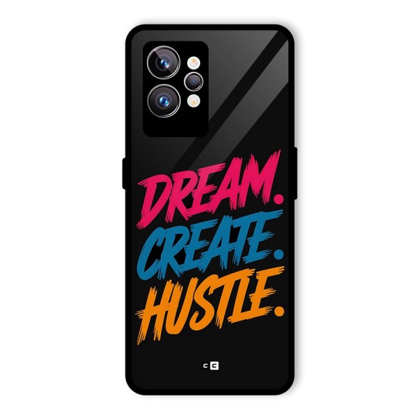 Dream Create Hustle Glass Back Case for Realme GT2 Pro