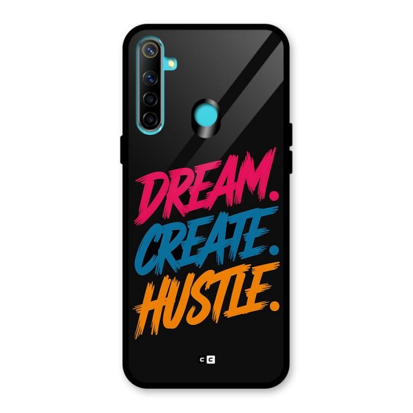 Dream Create Hustle Glass Back Case for Realme Narzo 10