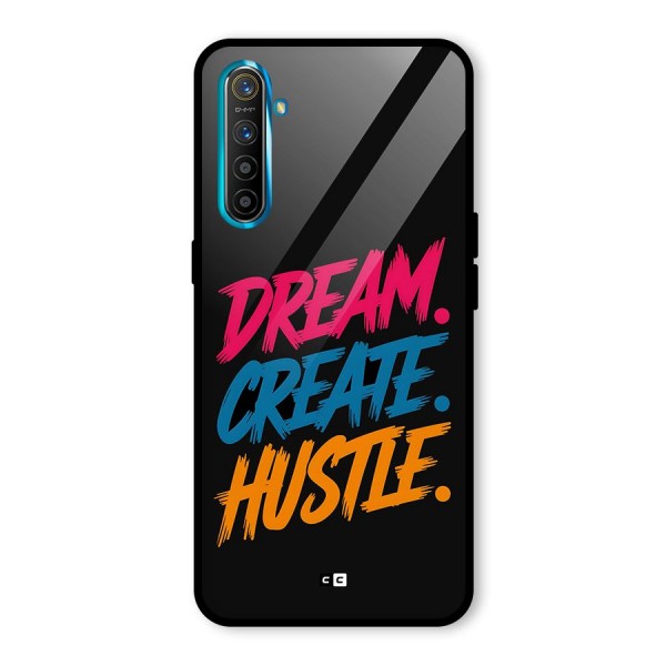 Dream Create Hustle Glass Back Case for Realme X2