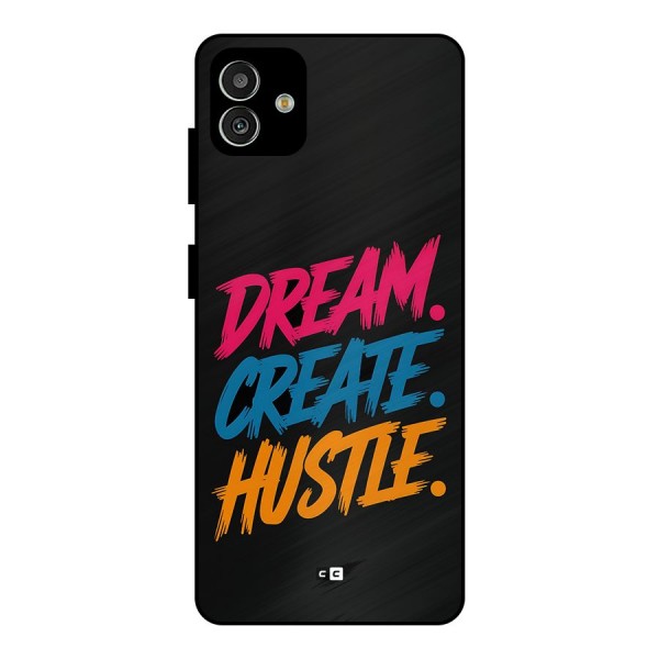 Dream Create Hustle Metal Back Case for Galaxy M13 5G