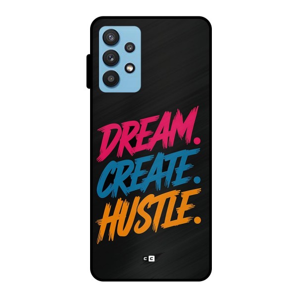 Dream Create Hustle Metal Back Case for Galaxy M32 5G