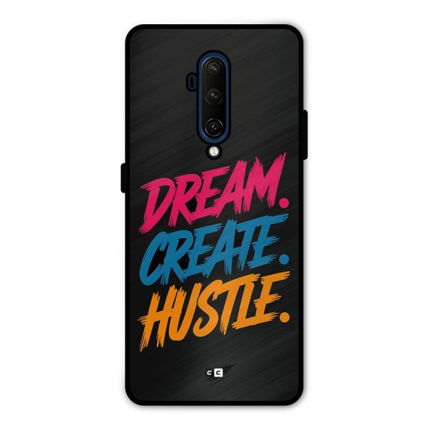 Dream Create Hustle Metal Back Case for OnePlus 7T Pro