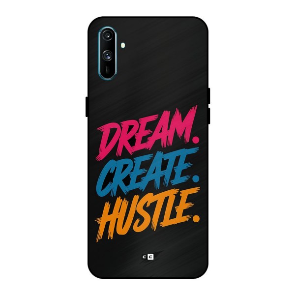 Dream Create Hustle Metal Back Case for Realme C3