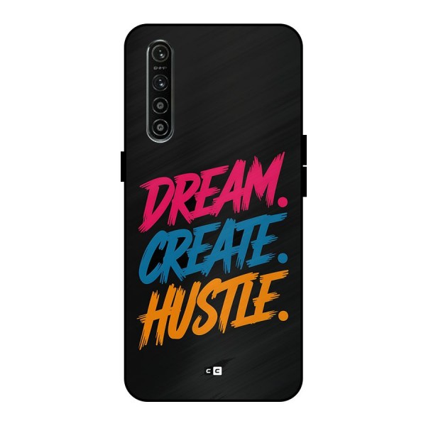 Dream Create Hustle Metal Back Case for Realme XT