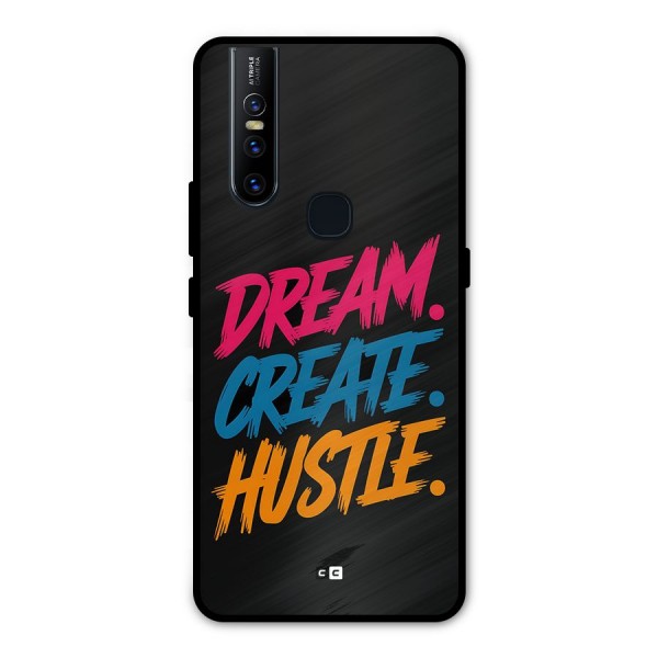 Dream Create Hustle Metal Back Case for Vivo V15