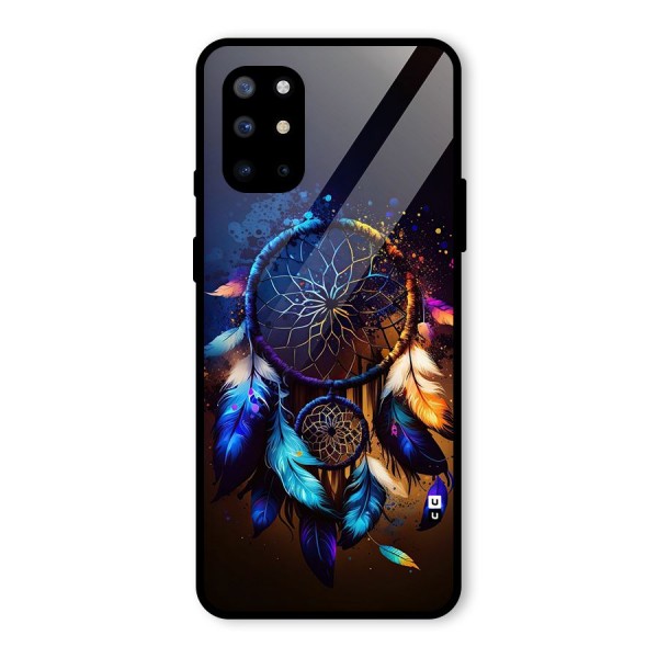 Dream Feather Glass Back Case for OnePlus 8T