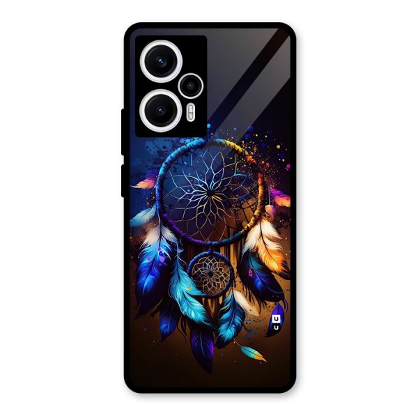 Dream Feather Glass Back Case for Poco F5