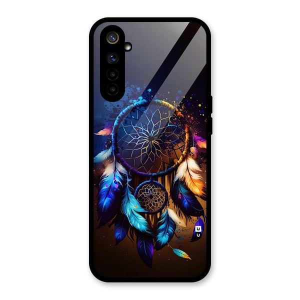 Dream Feather Glass Back Case for Realme 6