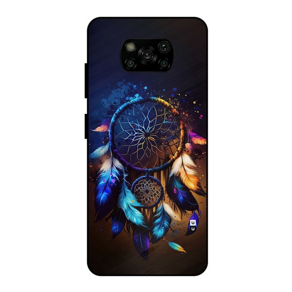 Dream Feather Metal Back Case for Poco X3